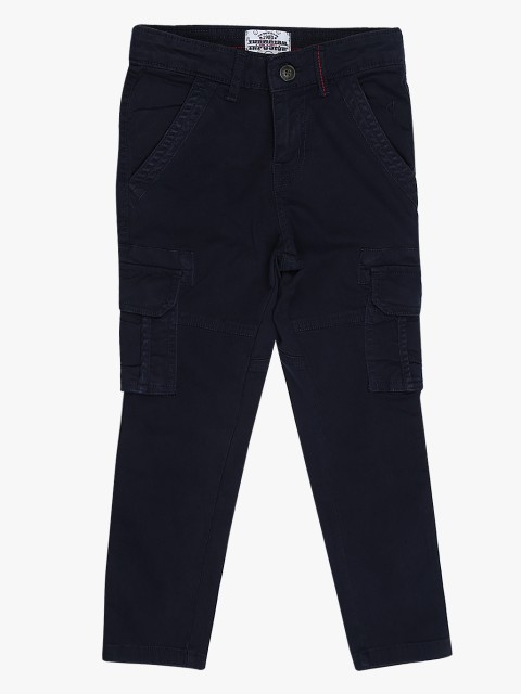 

Navy Blue Slim Fit Trouser