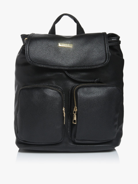 

Black Leather Backpack