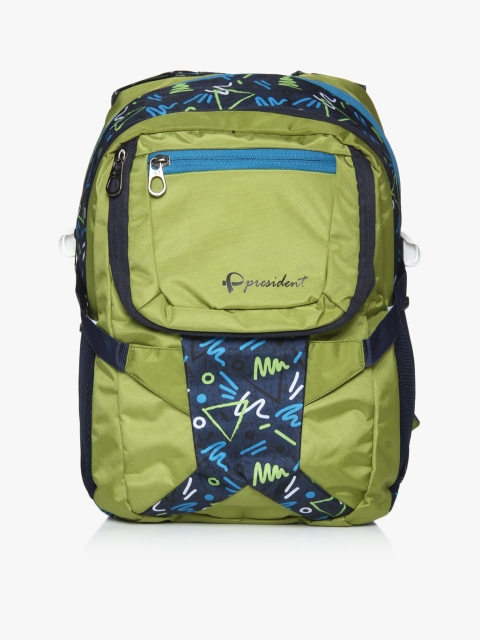 

Green Polyester Backpack