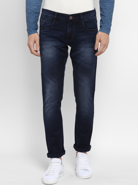 

Parx Men Blue Slim Fit Mid-Rise Clean Look Stretchable Jeans