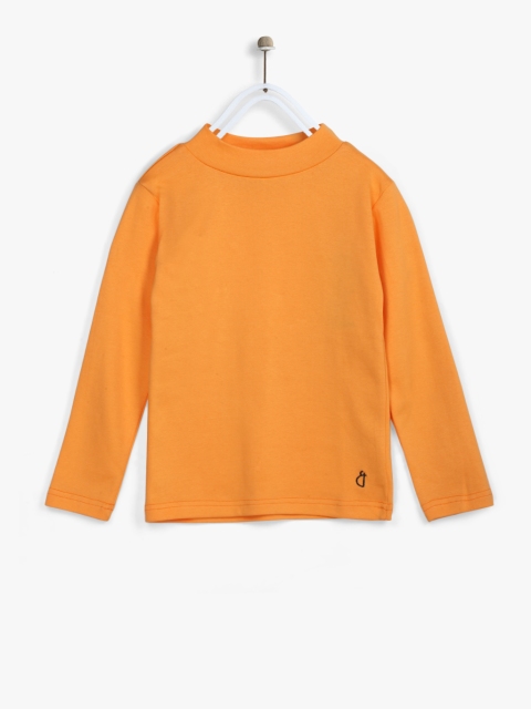 

Orange Casual Top