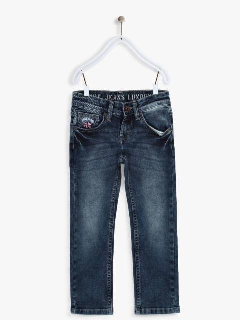 

Blue Washed Slim Fit Jeans