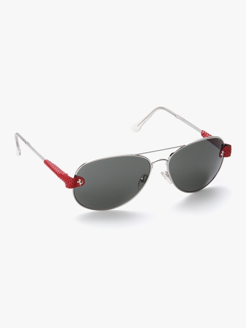 13253-F Grey/Red Aviator