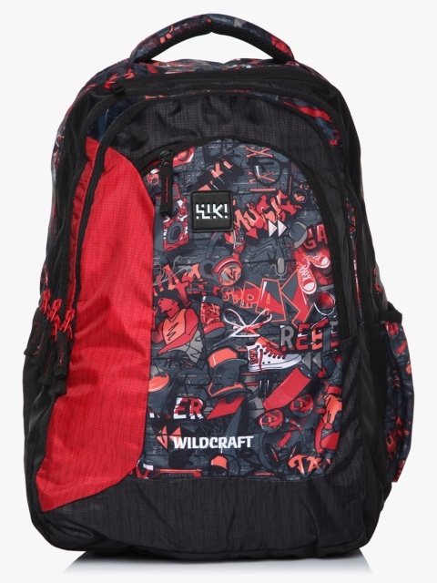 

Wiki 9 Punk 7 Black Backpack