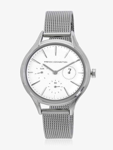 

Daisy Grand Fc1273sm Silver/White Multifunction Analog Watch