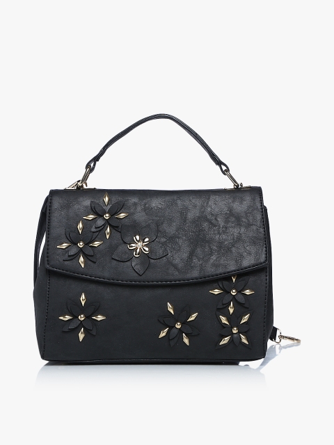 

Black PU Satchel Bag