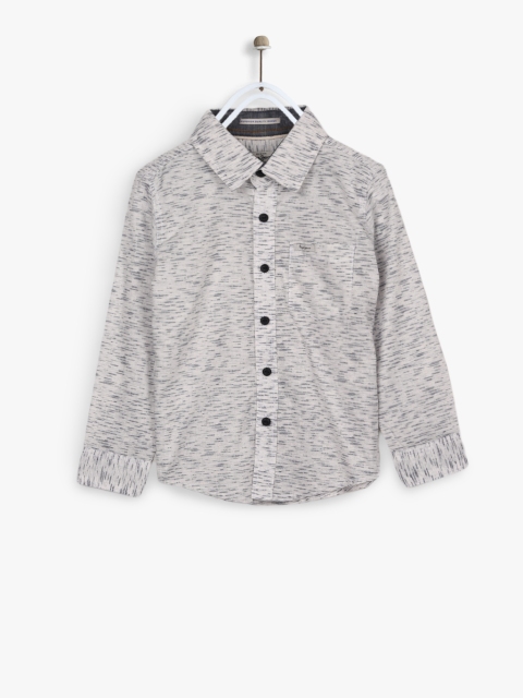 

White Regular Fit Casual Shirt