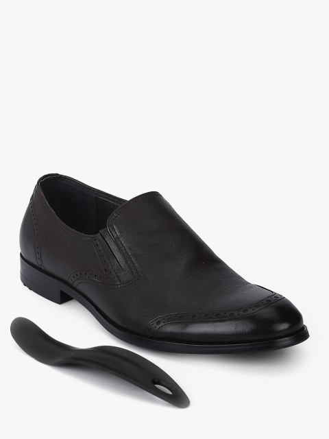 

Coffee Brown Slip-On Formal Shoes