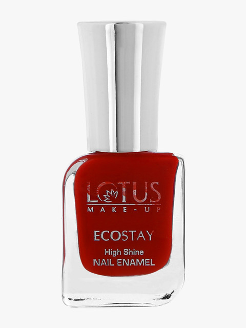 

Lotus Herbals Sustainable Make-Up Ecostay Nail Enamel - Rocking Red 10ml