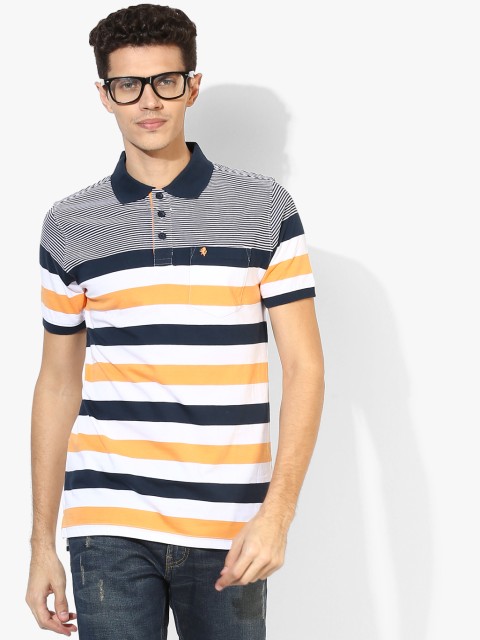 

Multi Striped Regular Fit Polo T-Shirt