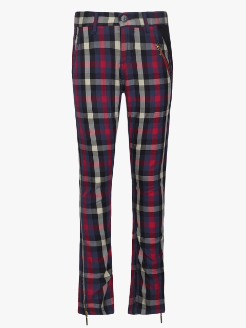 

Multicoloured Slim Fit Trouser, Multi