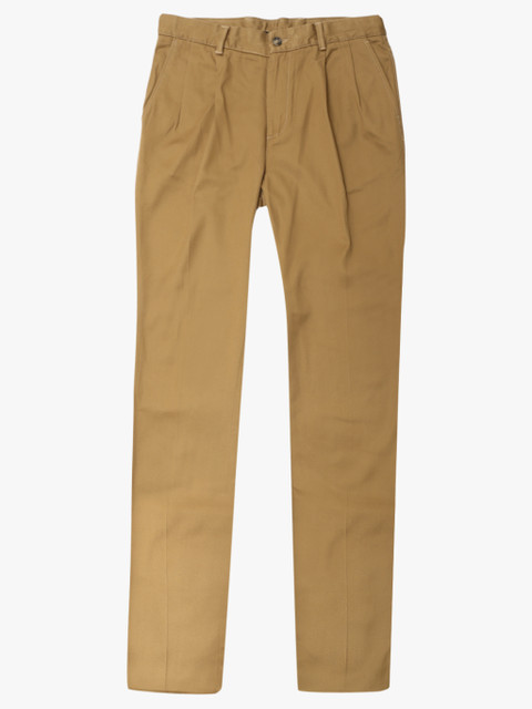 

Khaki Solid Chinos