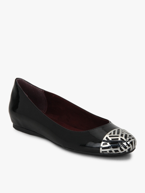 Black Solid Ballerinas