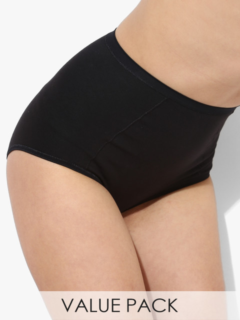 

Pack Of 2 Multicoloured Solid Panties, Multi