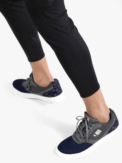 

Grey Navy Low Top Sneakers