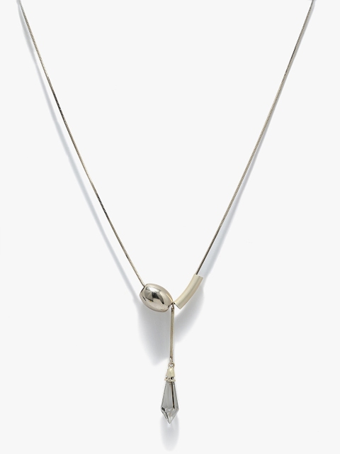 

Golden/White Party Wear Necklace, Gold