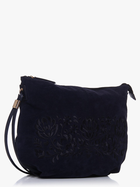 

Tessy Midnight Navy Blue Medium Crossbody Bag