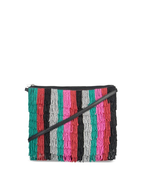 

Chumbak Multicoloured Embellished Sling Bag, Multi