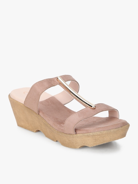 

CODE by Lifestyle Peach Solid Sandals