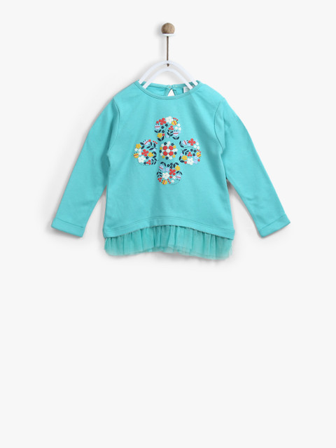 

Blue Casual Top