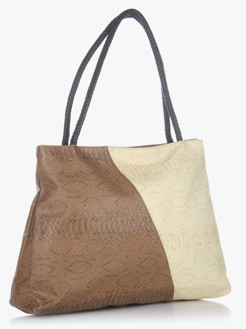 

Brown/Beige Tote Bag