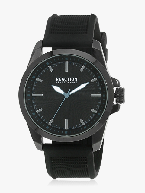 

REACTION KENNETH COLE Men Black Analogue Watch RK50090001