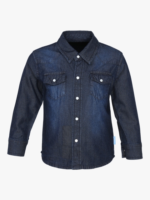 

Blue Regular Fit Casual Shirt