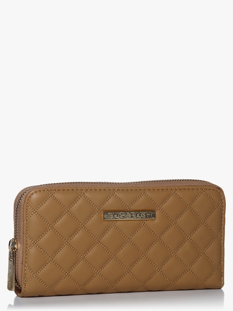 

Myra Beige Zipper Wallet