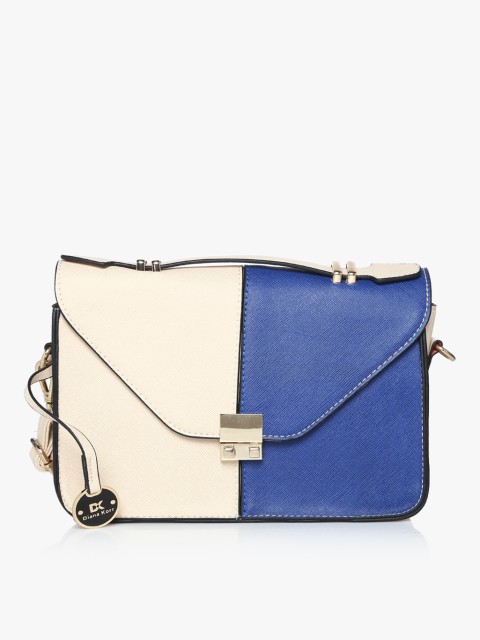 

Blue PU Handbag