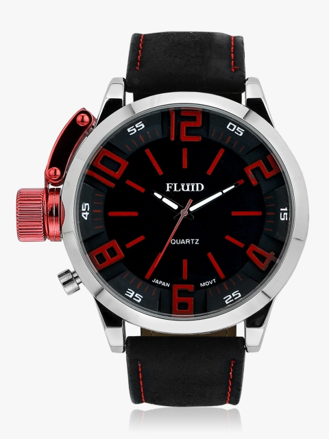 

Fl-153 Black/Black Analog Watch