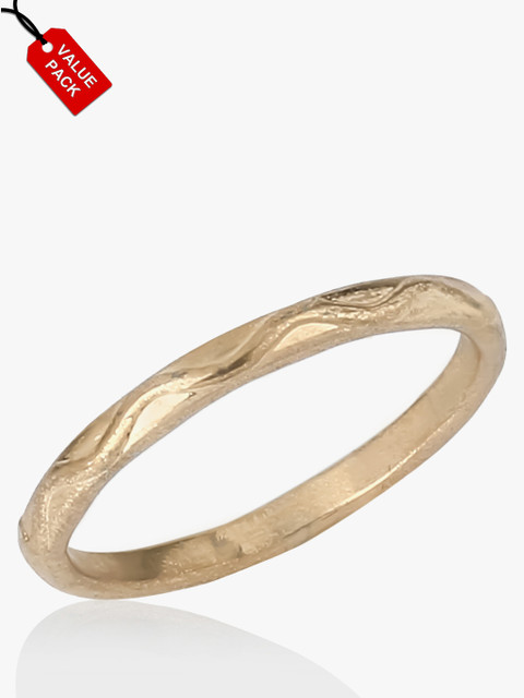 

Metallic Gold Ring