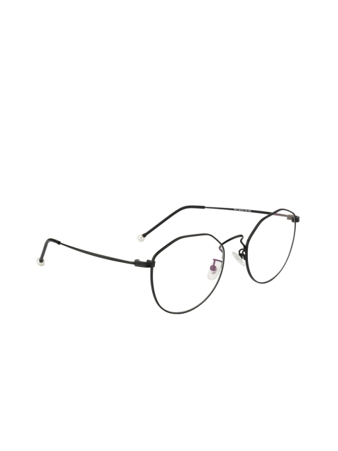 

Ted Smith Black Solid Full Rim Round Frames TS-9411_C8
