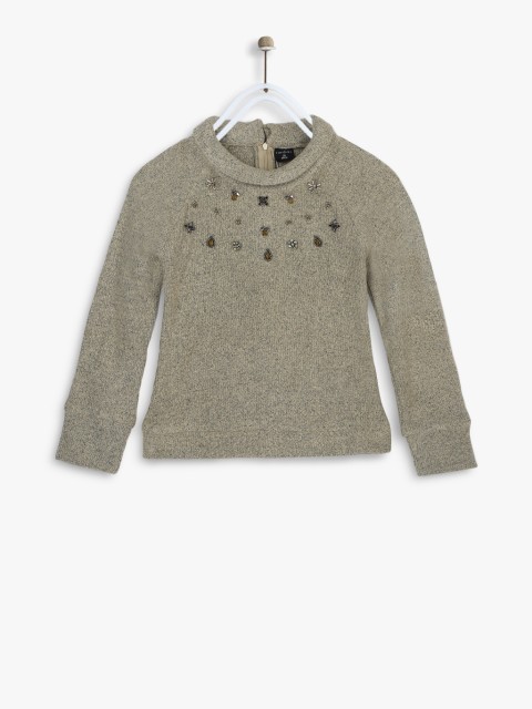 

Beige Party Top