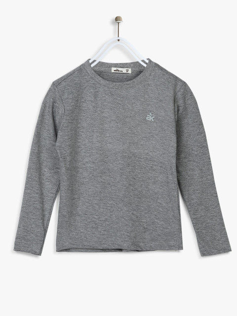 

Grey Pure Cotton T-shirt