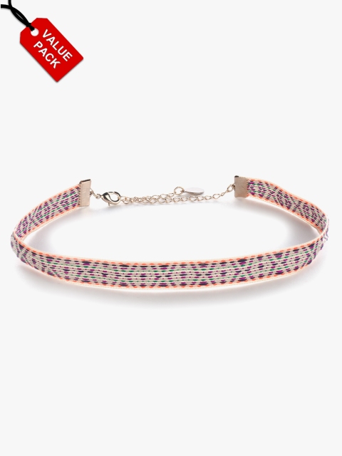 

Pack Of 3 Multicoloured Necklace Sets, Multi