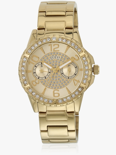 

W0705l2 Golden/Golden Analog Watch, Gold