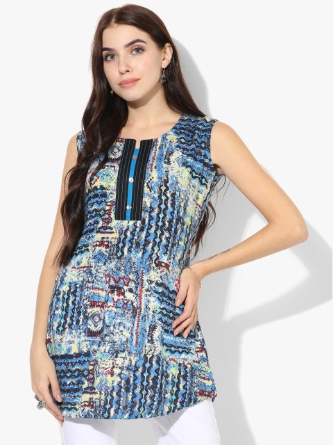 

F Loop Multicoloured Printed Tunic, Multi