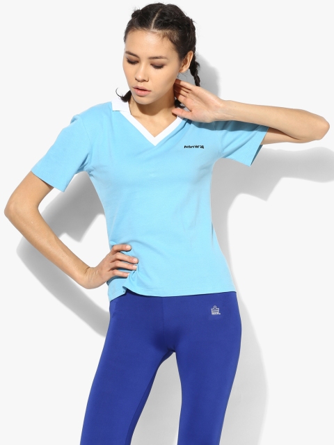 

Lucifer Vd Aqua Blue Polo T Shirt