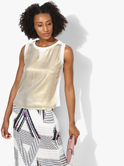 

Gold Embellished Blouse