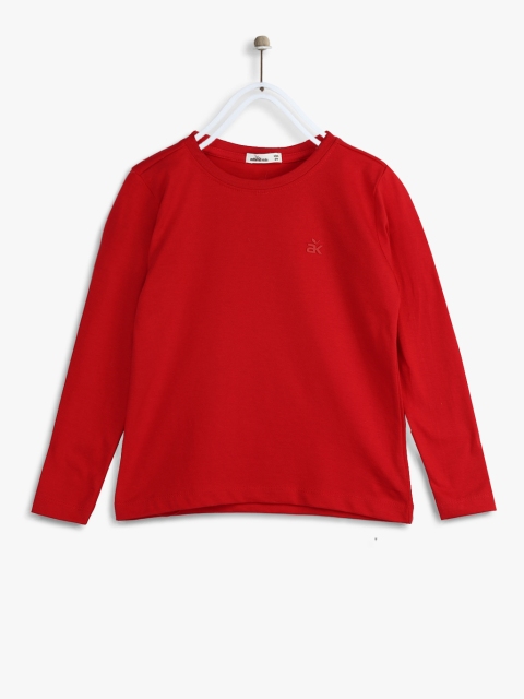 

Red Pure Cotton T-shirt