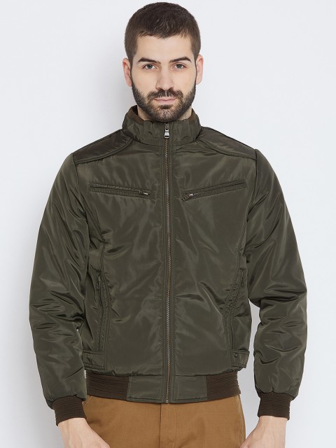 

Duke Men Green Solid Lightweight Tailored Jacket