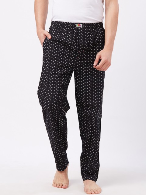 

Fruit of the loom Men Black Printed Pyjama MPP01-A1P2