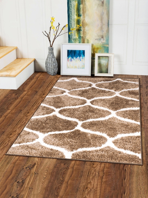 

Story@home Brown Self-Design Carpet
