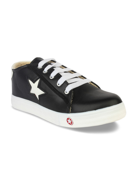 

Shoetopia Women Black Sneakers