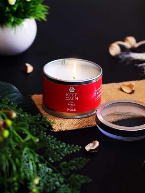

Archies Red Rose Scented Tin Jar Candle