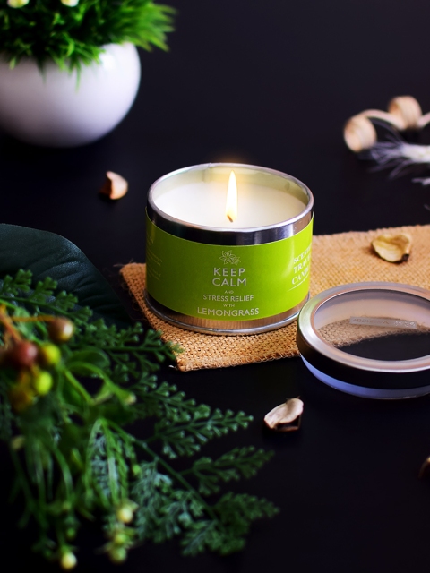 

Archies Green Lemongrass Scented Tin Jar Candle