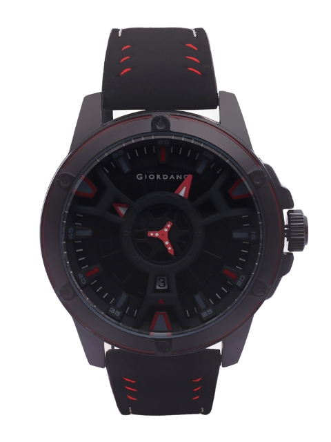 

GIORDANO Men Black Analogue Watch C1161-01