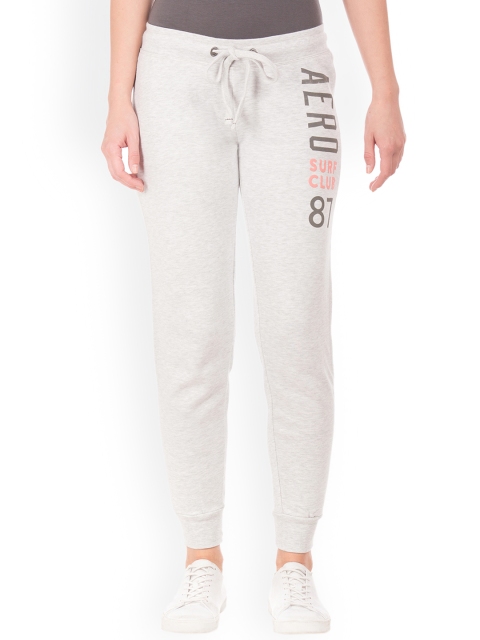 

Aeropostale Women Grey Solid Joggers