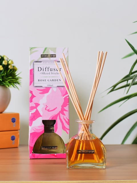 

Archies Love Gifts Rose Garden Aromatherapy Reed Diffuser 100 ml, Pink