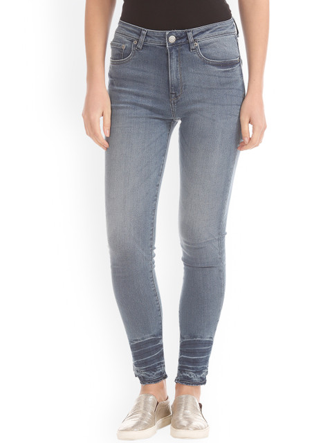 

Aeropostale Women Blue Regular Fit Mid-Rise Clean Look Jeans